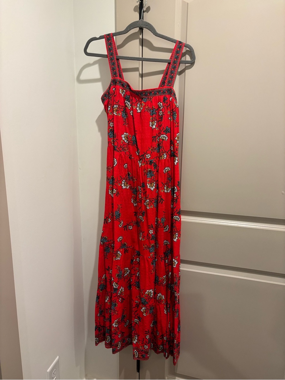 Max Studio London Red Maxi Dress